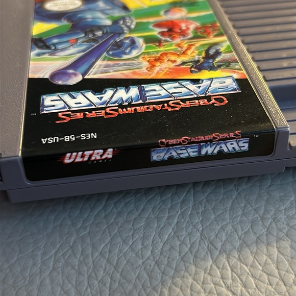 1985 Nintendo Cyber Stadium Series Base Wars NES-5B-USA (NES-ZL871104) - Picture 2 of 4